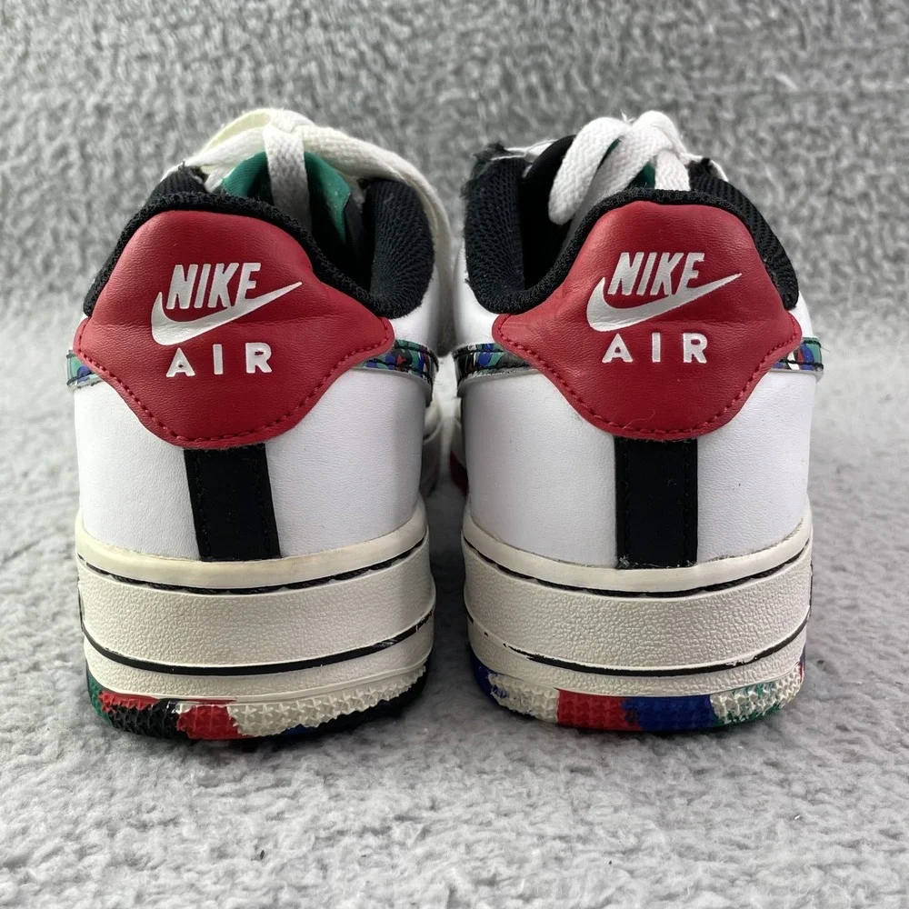 Nike Air Force 1 Crayon Youth 4.5 White Leather Sportswear Basketball Retro